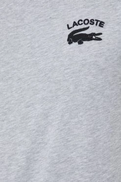 Ανδρικά Μπλουζάκια Βαμβακερό μπλουζάκι Lacoste ασημί -Εξοδος Lacoste Κατάστημα unnamed file 347