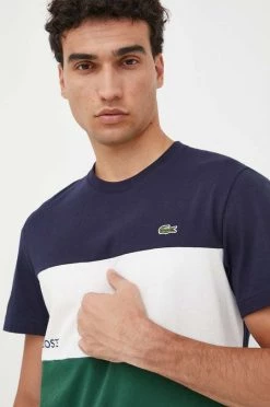 Ανδρικά Μπλουζάκια Βαμβακερό μπλουζάκι Lacoste πολύχρωμο -Εξοδος Lacoste Κατάστημα unnamed file 367