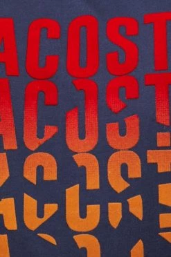 Ανδρικά Μπλουζάκια Βαμβακερό μπλουζάκι Lacoste ναυτικό μπλε -Εξοδος Lacoste Κατάστημα unnamed file 435