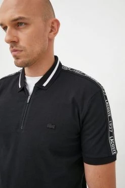 Ανδρικά Πόλο μπλουζάκια Πόλο Lacoste μαύρο -Εξοδος Lacoste Κατάστημα unnamed file 444