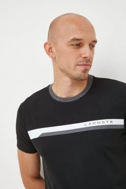 Ανδρικά Μπλουζάκια Μπλουζάκι Lacoste μαύρο -Εξοδος Lacoste Κατάστημα unnamed file 449