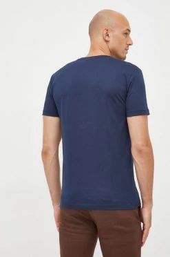 Ανδρικά Μπλουζάκια Βαμβακερό μπλουζάκι Lacoste ναυτικό μπλε -Εξοδος Lacoste Κατάστημα unnamed file 463