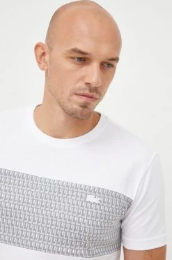 Ανδρικά Μπλουζάκια Βαμβακερό μπλουζάκι Lacoste άσπρο -Εξοδος Lacoste Κατάστημα unnamed file 474