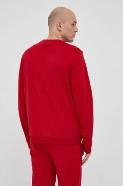 Ανδρικά Χωρίς φερμουάρ Μπλούζα Lacoste κόκκινο, -Εξοδος Lacoste Κατάστημα unnamed file 509