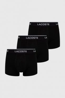 Ανδρικά Μπόξερ και σλιπ Lacoste - Μποξεράκια (3-pack) (3-pack) κόκκινο