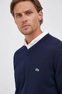 Ανδρικά Χωρίς φερμουάρ Πουλόβερ Lacoste ναυτικό μπλε -Εξοδος Lacoste Κατάστημα unnamed file 527