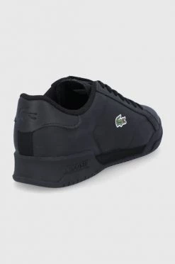 Ανδρικά Sneakers Δερμάτινα παπούτσια Lacoste μαύρο -Εξοδος Lacoste Κατάστημα unnamed file 536