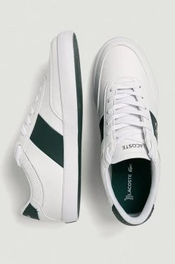 Ανδρικά Sneakers Lacoste - Δερμάτινα παπούτσια Court-Master λευκό -Εξοδος Lacoste Κατάστημα unnamed file 562