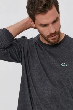 Ανδρικά Μακρυμάνικα Lacoste - Longsleeve γραφίτης -Εξοδος Lacoste Κατάστημα unnamed file 594