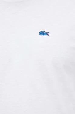 Ανδρικά Μακρυμάνικα Βαμβακερή μπλούζα με μακριά μανίκια Lacoste άσπρο -Εξοδος Lacoste Κατάστημα unnamed file 663