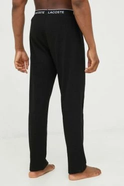 Ανδρικά Πιζάμα Παντελόνι πιτζάμας Lacoste μαύρο -Εξοδος Lacoste Κατάστημα unnamed file 666