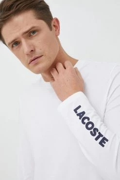 Ανδρικά Μακρυμάνικα Longsleeve Lacoste άσπρο -Εξοδος Lacoste Κατάστημα unnamed file 679