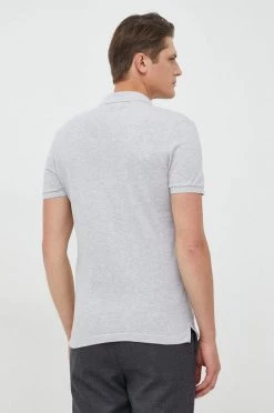 Ανδρικά Πόλο μπλουζάκια Βαμβακερό μπλουζάκι πόλο Lacoste ασημί -Εξοδος Lacoste Κατάστημα unnamed file 688