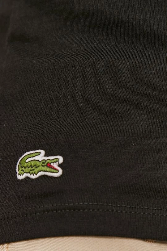 Ανδρικά Μπλουζάκια Lacoste - Μπλουζάκι μαύρο 7 Ανδρικά Μπλουζάκια Lacoste - Μπλουζάκι μαύρο - Image 5