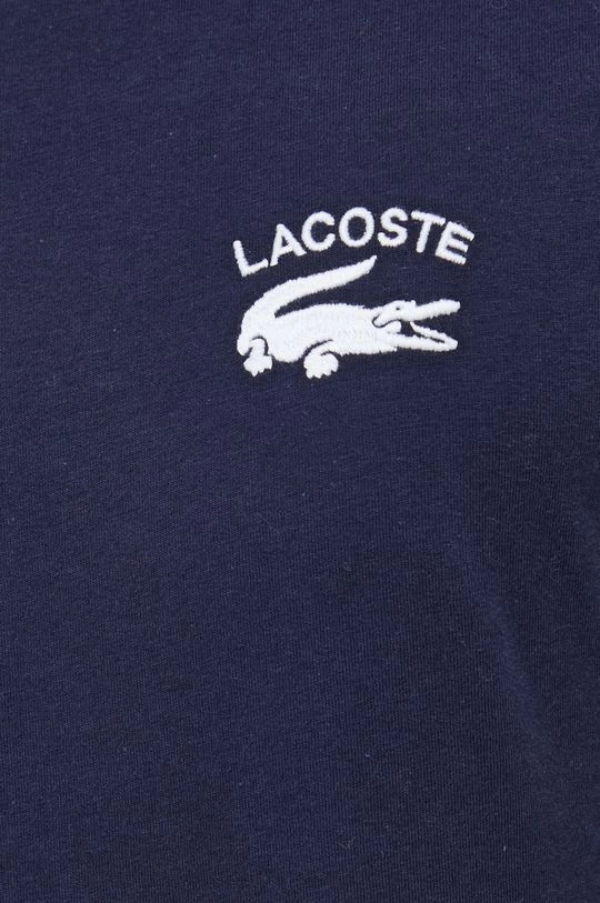 Ανδρικά Μπλουζάκια Βαμβακερό μπλουζάκι Lacoste ναυτικό μπλε 7 Ανδρικά Μπλουζάκια Βαμβακερό μπλουζάκι Lacoste ναυτικό μπλε - Image 5