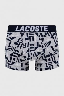Ανδρικά Μπόξερ και σλιπ Μποξεράκια Lacoste (3-pack) γκρι -Εξοδος Lacoste Κατάστημα unnamed file 755