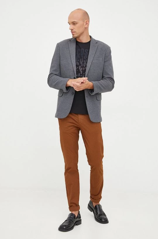 Ανδρικά Μπλουζάκια Βαμβακερό μπλουζάκι Lacoste μαύρο 4 Ανδρικά Μπλουζάκια Βαμβακερό μπλουζάκι Lacoste μαύρο - Image 2