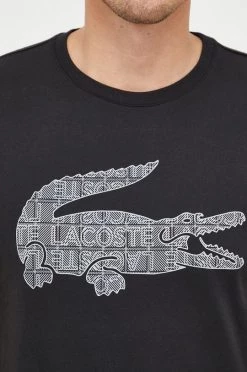 Ανδρικά Μπλουζάκια Βαμβακερό μπλουζάκι Lacoste μαύρο 11 Ανδρικά Μπλουζάκια Βαμβακερό μπλουζάκι Lacoste μαύρο -Εξοδος Lacoste Κατάστημα unnamed file 801