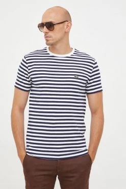 Ανδρικά Μπλουζάκια Μπλουζάκι Lacoste ναυτικό μπλε