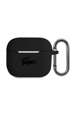 Θήκες για γυναίκες Θήκη για Airpod Lacoste Airpods 3 Cover μαύρο