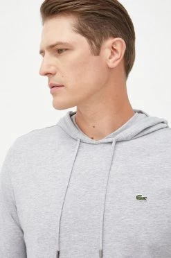 Ανδρικά Χωρίς φερμουάρ Μπλούζα Lacoste γκρι,