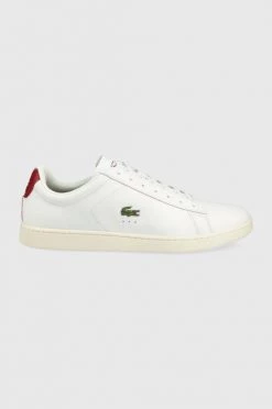 Ανδρικά Sneakers Δερμάτινα αθλητικά παπούτσια Lacoste άσπρο