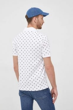 Ανδρικά Πόλο μπλουζάκια Βαμβακερό μπλουζάκι πόλο Lacoste άσπρο -Εξοδος Lacoste Κατάστημα unnamed file 883