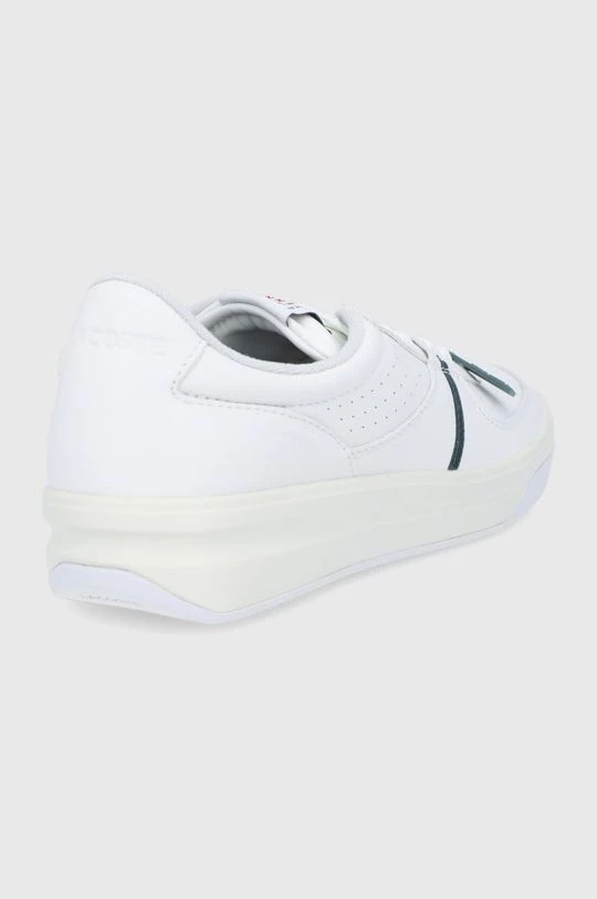 Ανδρικά Sneakers Δερμάτινα παπούτσια Lacoste άσπρο 5 Ανδρικά Sneakers Δερμάτινα παπούτσια Lacoste άσπρο - Image 3